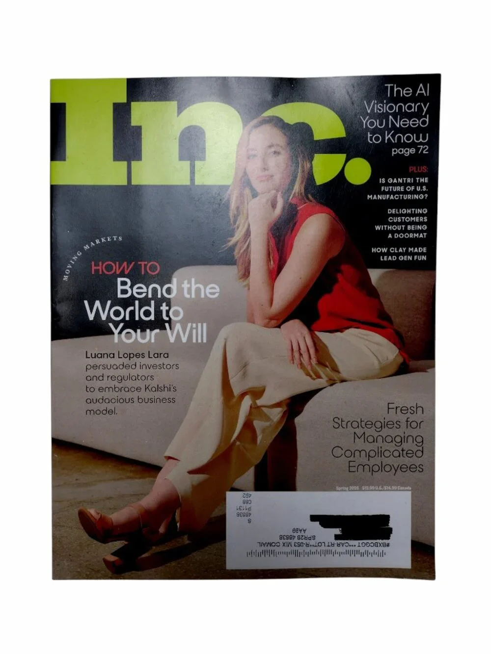 Business Magazine 7 Issue Bundle Fast Company & INC 2025/2026